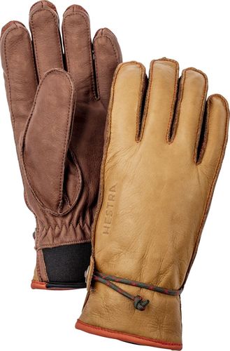Hestra Wakayama Wool Terry Gloves Brown Men